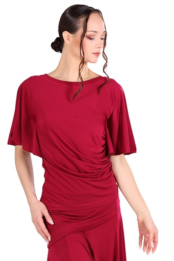 Damen Tanzshirt "ANABELLA" wine